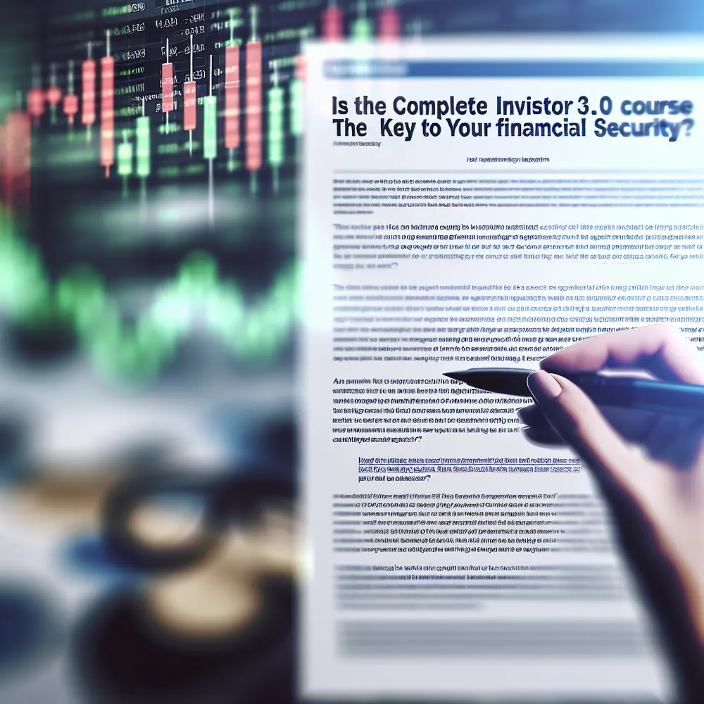 Curso Investidor Completo 3.0: Vale a Pena Comprar?